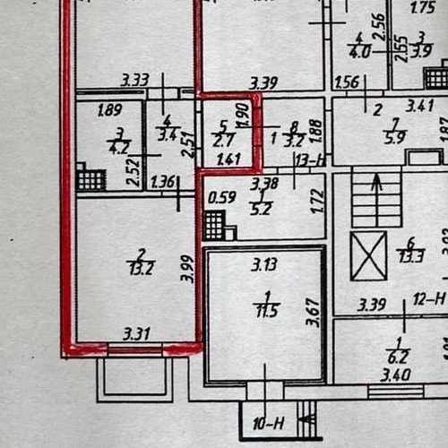1-комн квартира Южное шоссе, 47к3