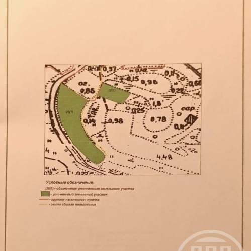 Земельный участок Ушаково дер.