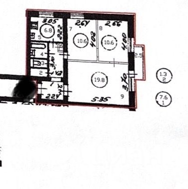 3-комн квартира Будапештская улица, 17К2