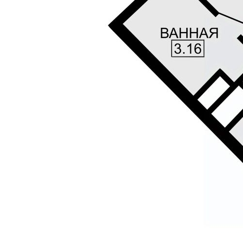 Студия проспект Маршала Блюхера, 9к3