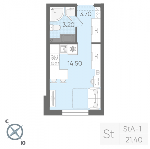 Студия Санкт-Петербург г., Пискаревский пр-кт,  к. 15