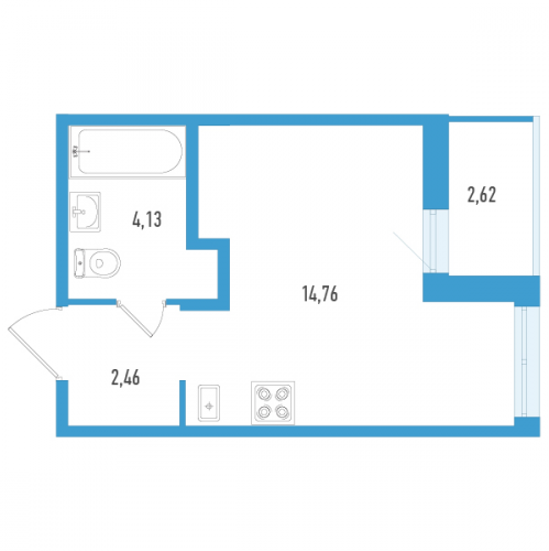 Студия Шушары п., Окуловская ул.,  к. 1