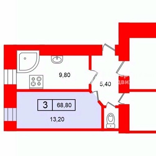 Комната 15-я Васильевского острова линия, 72