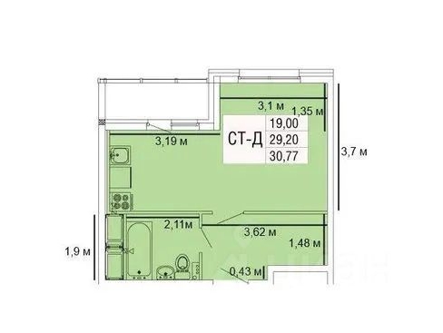 Студия Мурино, улица Шувалова, 28