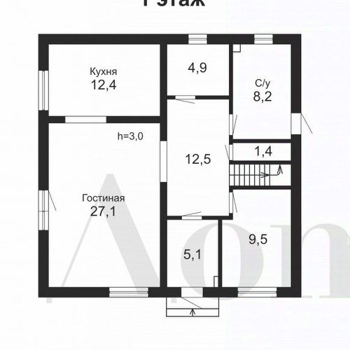 Коттедж/дом Каменногорск, Южная улица, 12А