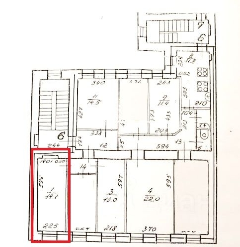 Комната Серпуховская улица, 21