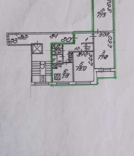 3-комн квартира улица Рихарда Зорге, 7