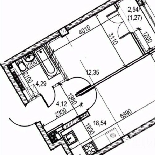 1-комн квартира Ремесленная улица, 15
