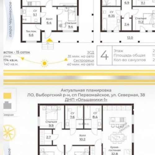 Коттедж/дом пос. Ольшаники, улица Дачная