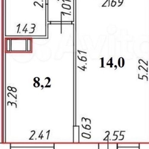 1-комн квартира Всеволожск, шоссе Дорога Жизни, 7к2