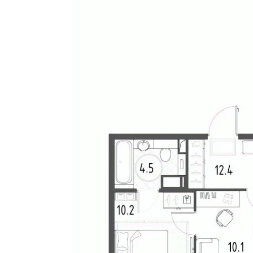 3-комн квартира пос. Шушары, улица Чудовская, 14к1