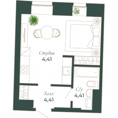 Студия Санкт-Петербург г., Малый пр-кт