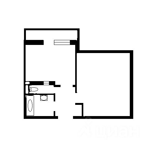 1-комн квартира проспект Ветеранов, 171к5