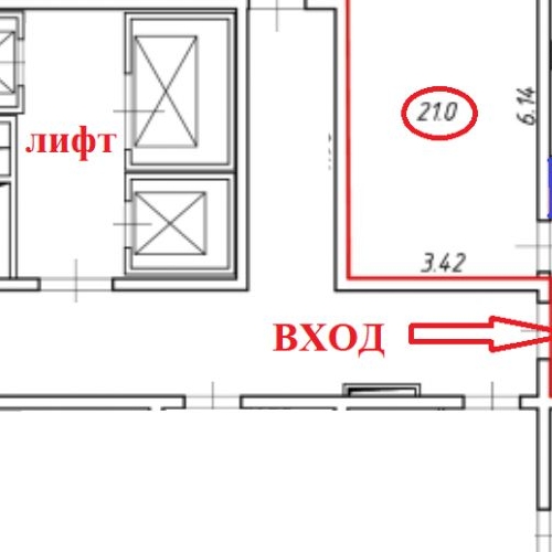 3-комн квартира Зеленогорская улица, 7