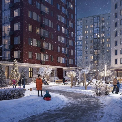 Студия Лаголово, жилой комплекс А101 Лаголово, 1.3-1