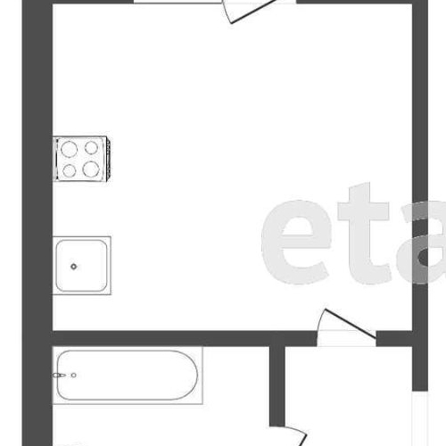 1-комн квартира Мурино, аллея Охтинская, 10к1
