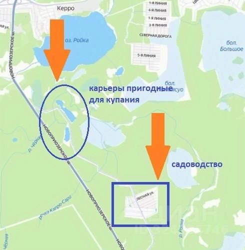 Земельный участок Агалатовский Склон ДНТ,  д. 55