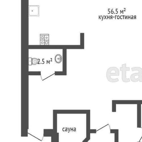 4-комн квартира Киевская улица, 3к3Б