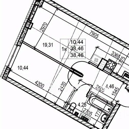 1-комн квартира Ремесленная улица, 15
