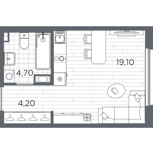 Студия Санкт-Петербург г., Пулковское ш.,  к. 10