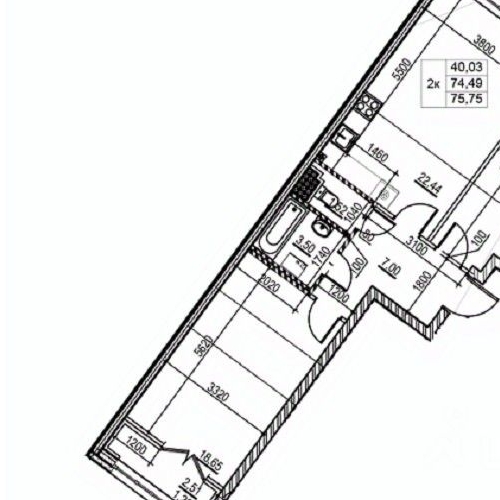 2-комн квартира Ремесленная улица, 15