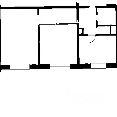 2-комн квартира улица Белышева, 5/6