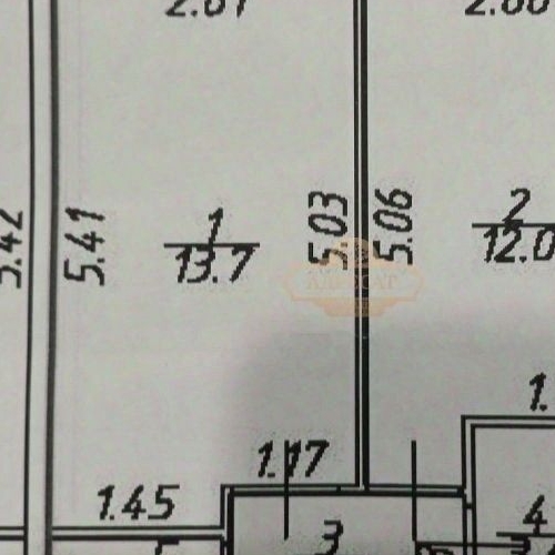 1-комн квартира Ириновский проспект, 34