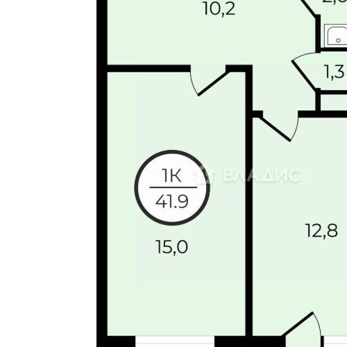 1-комн квартира пос. Шушары, Детскосельский тер., улица Центральная, 14к1