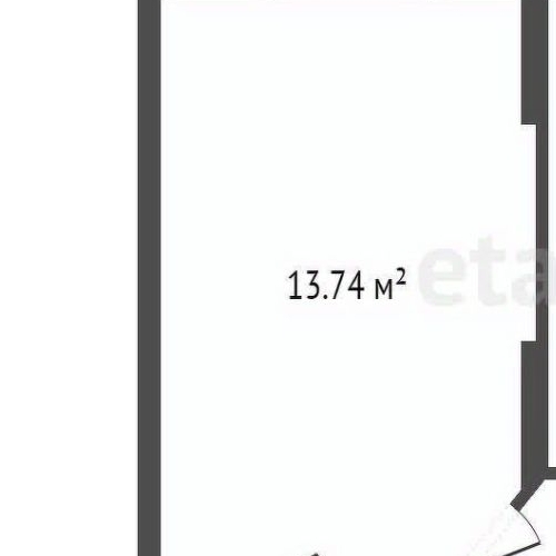 1-комн квартира проспект Маршала Блюхера, 7к1