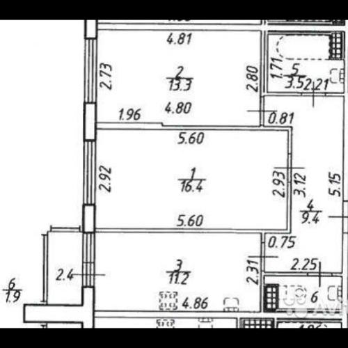 2-комн квартира Пушкин, Саперная улица, 55к2с6
