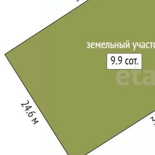 Земельный участок Полянский массив местность, проезд 3-й Камышовый