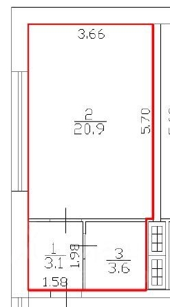 Студия улица Хошимина, 16А