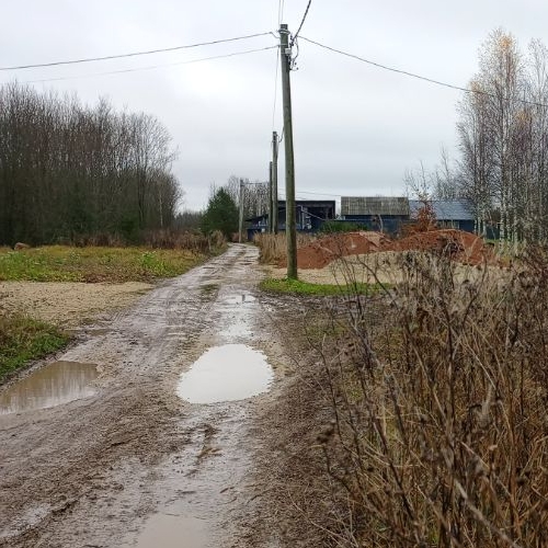 Земельный участок д. Калитино, улица Новодеревенская