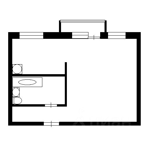 1-комн квартира 1-й мкр,  д. 6