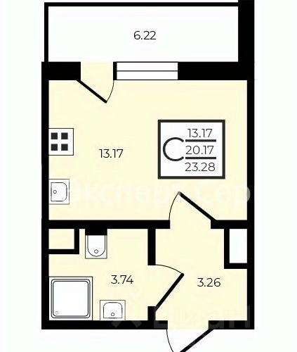 Студия Новоселье городской поселок, улица Центральная, 10к2