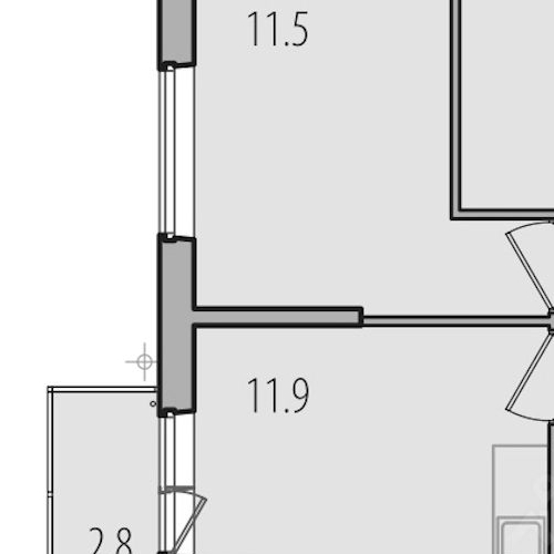2-комн квартира Пушкин, улица Пущинская, 1к2