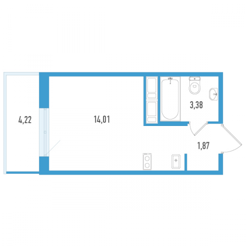 Студия Шушары п., Окуловская ул.,  к. 1