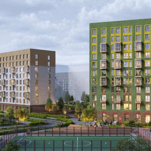 2-комн квартира Лаголово д, жилой комплекс Квартал Лаголово, 1