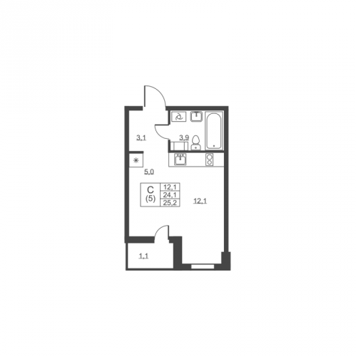 Студия Им Свердлова пгт., Ермаковская ул.,  к. 1