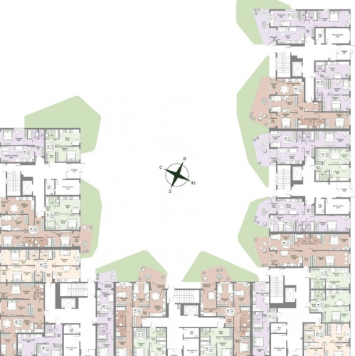 2-комн квартира Мистолово, Большой проспект