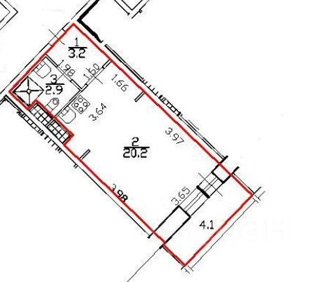 Студия улица Брянцева, 13к1