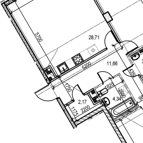 3-комн квартира Ремесленная улица, 15
