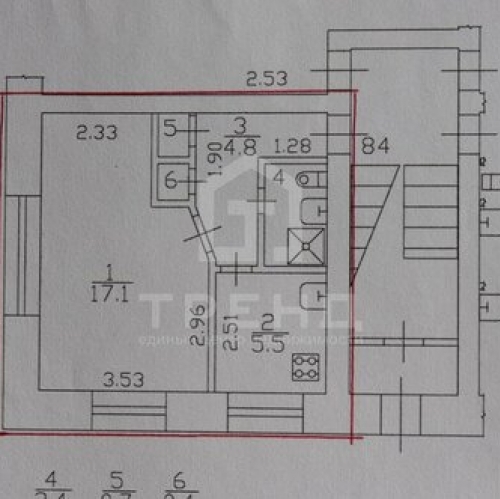 1-комн квартира улица Пилотов,  д. 15 к1