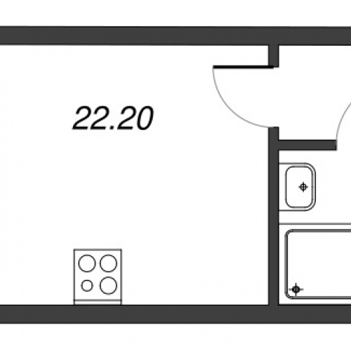 Студия Санкт-Петербург г., Егорова ул.,  к. 1