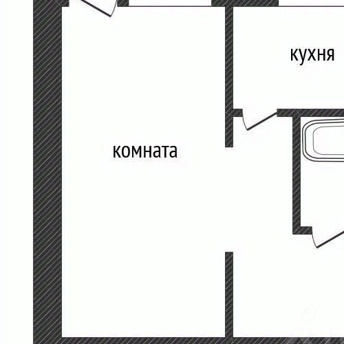 1-комн квартира Волхов, улица Кирова, 20