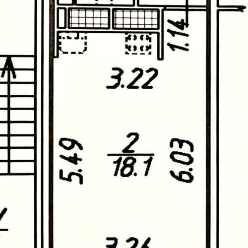 Студия улица Адмирала Черокова, 18к2