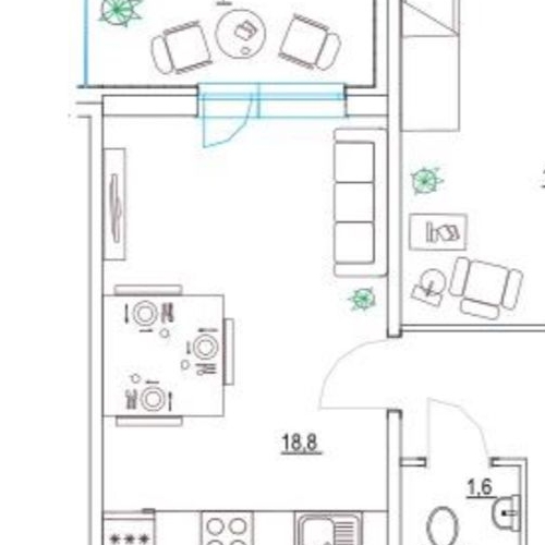 3-комн квартира Сертолово, улица Верная, 4к1