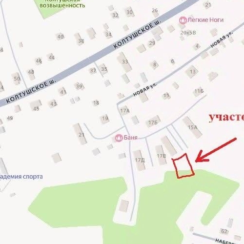 Земельный участок д. Старая, Колтуши