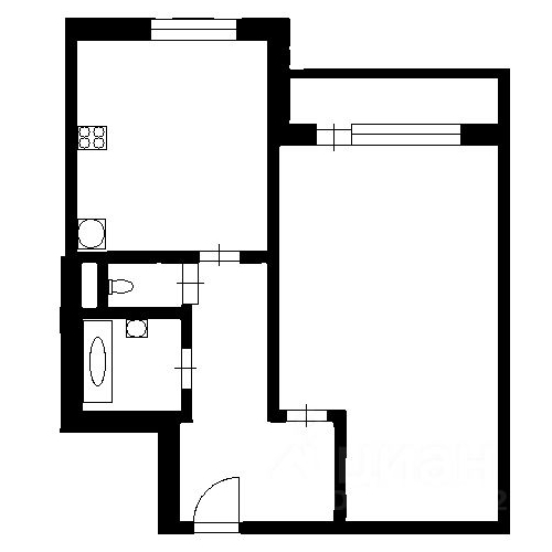 1-комн квартира Тихвин, улица Машиностроителей, 42
