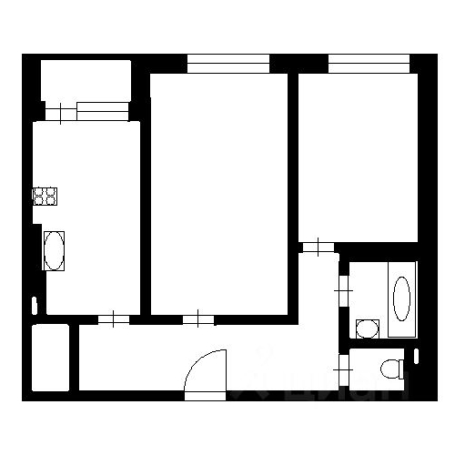 2-комн квартира Туристская улица, 23к2